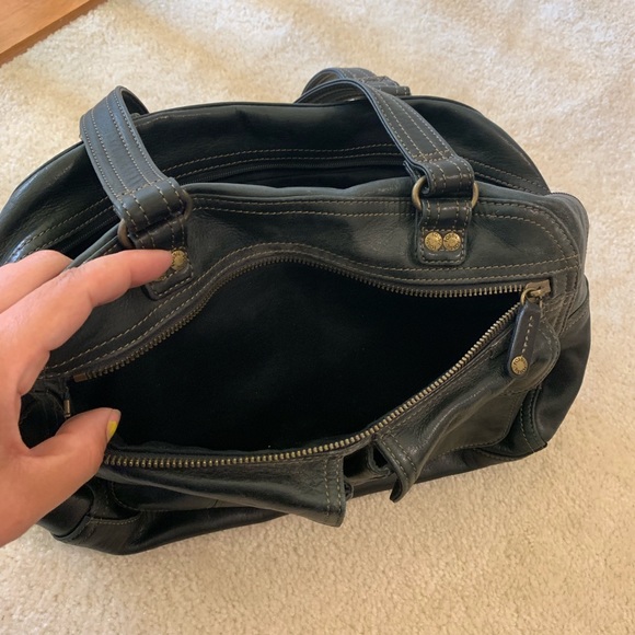 Fossil Bags Fossil Black Leather Shoulder Bag Poshmark